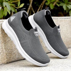 Men’s Fashion Running Sneakers Safety Working Sneaker Comfortable Casual Shoes